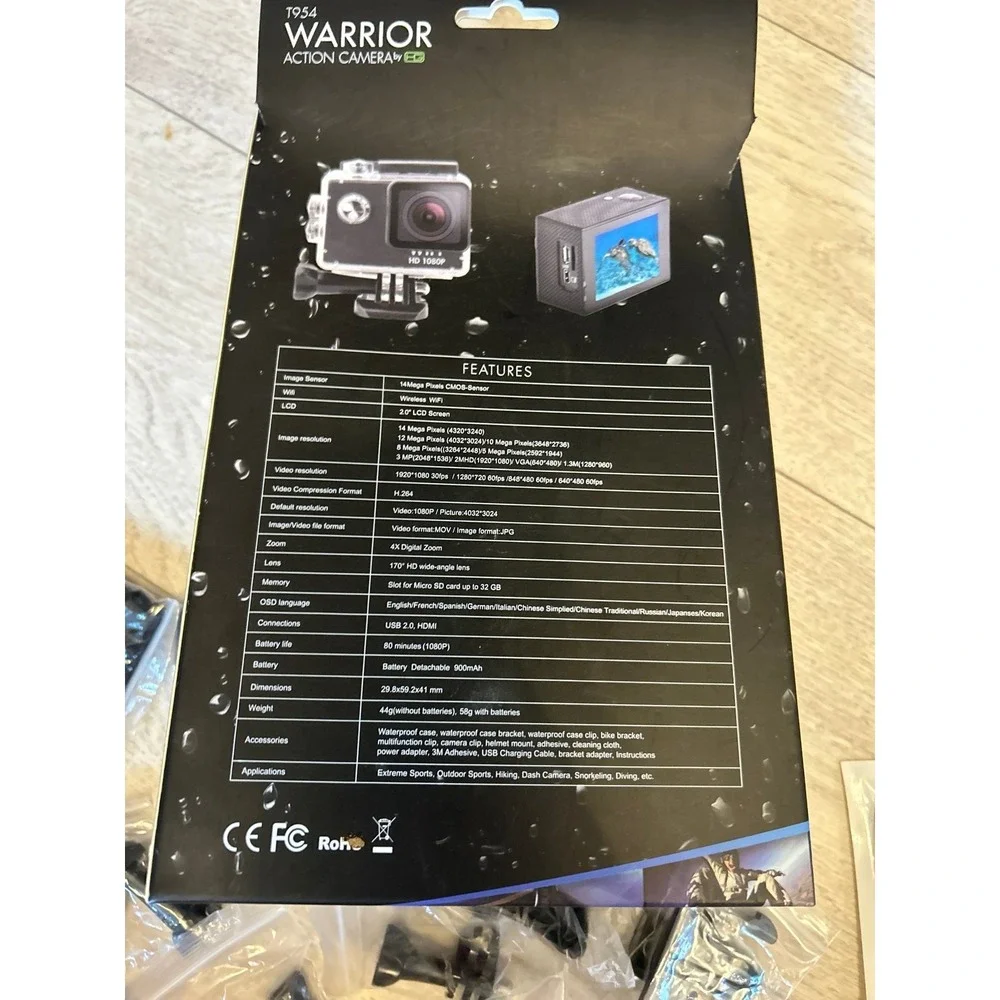Warrior action, camera accessories‎